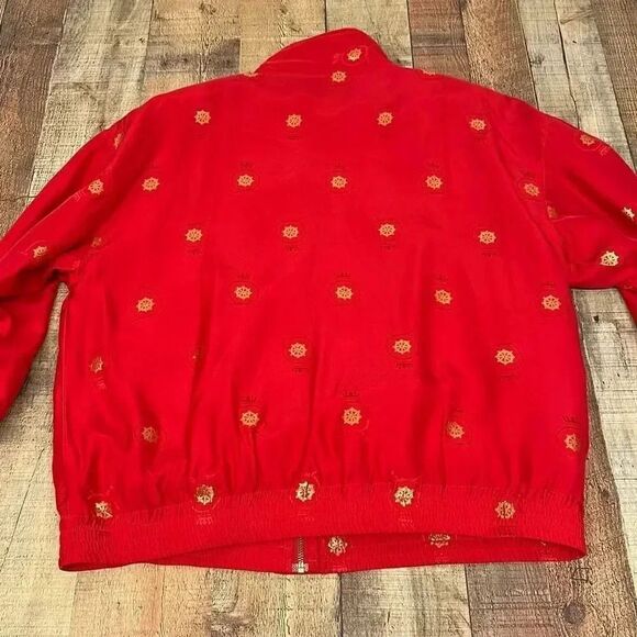 Mureli Silk Gold/ Red Nautical Jacket - Picture 5 of 12